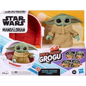 Star Wars The Mandalorian Wild Ridin' Grogu Baby Yoda Animatronic